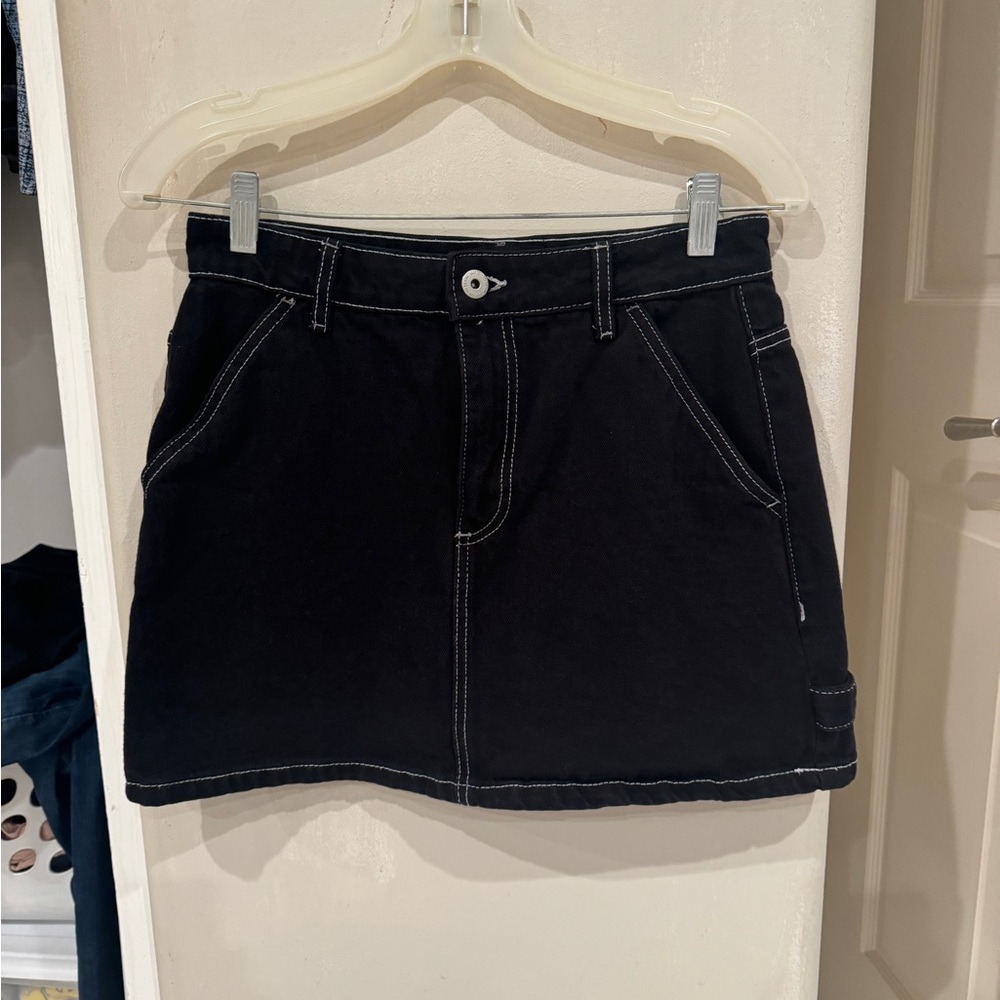 Cotton on mini denim skirt